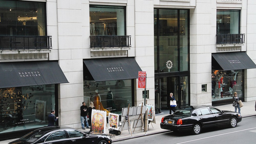 Barneys in New York, 2012.