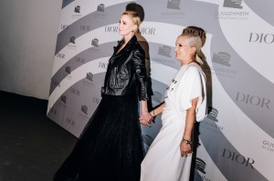 Charlize Theron and Maria Grazia Chiuri