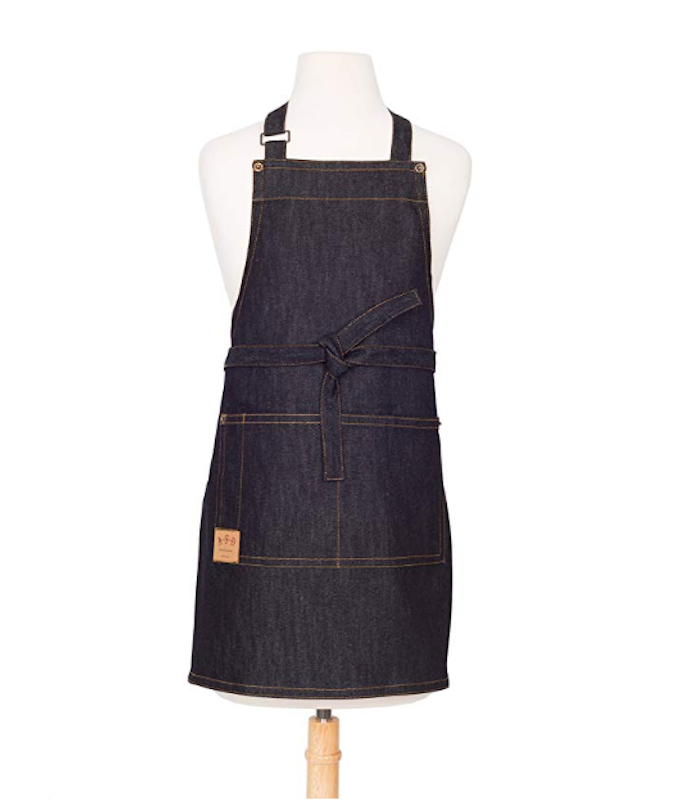 From aprons to throw pillows, denim instantly adds flair to any ordinary household item and makes the perfect gift for a denim lover.