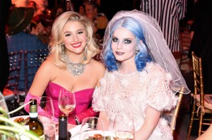 Julia Schlaepfer and Lucy Boynton