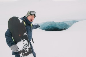 Jake Burton at Mike Wiegele Heli-Skiing, 2018.