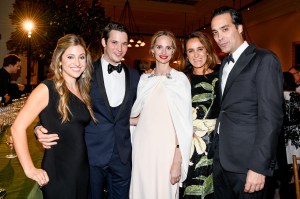 Rachel Williams, Nick Brown, Lauren Santo Domingo, Coco Brandolini, and Andres Santo Domingo