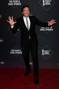 Jimmy Fallon arrives for the 2019 People's Choice Awards at the Barker Hangar in Santa Monica, California, USA, 10 November 2019.
2019 People's Choice Awards, Santa Monica, USA - 10 Nov 2019