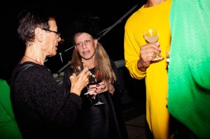Yvonne Rainer and Barbara Huffman