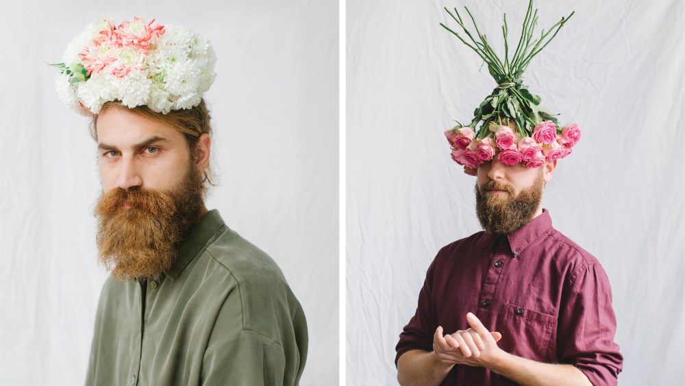 Flowers are Manly, a photography project by photographer Liron Erel and Maapilim founder Jonathan Keren.