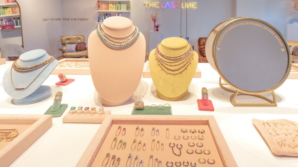 The Last Line's pop-up shop.