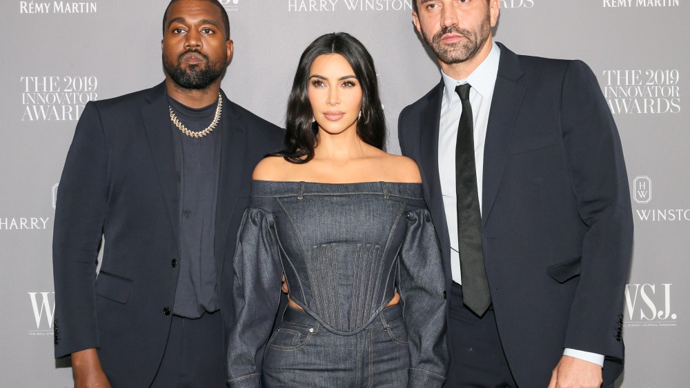 Kanye West, Kim Kardashian West, Riccardo Tisci
