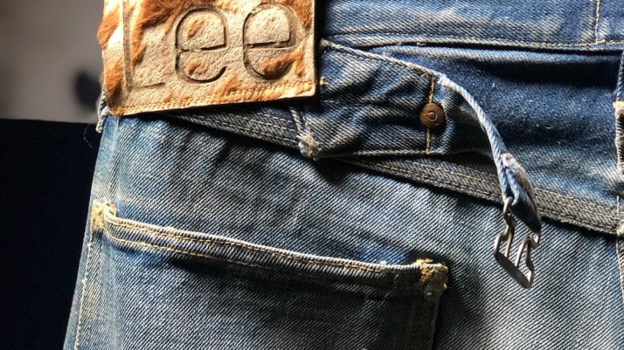 At Denim Premiere Vision, Alessio Berto, owner of The Tailor Pattern Support, and attendees retrace three archival jeans.