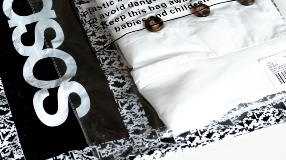 Asos has pledged to reduce unnecessary plastics as part of the Ellen MacArthur Foundation’s New Plastics Economy Global Commitment.