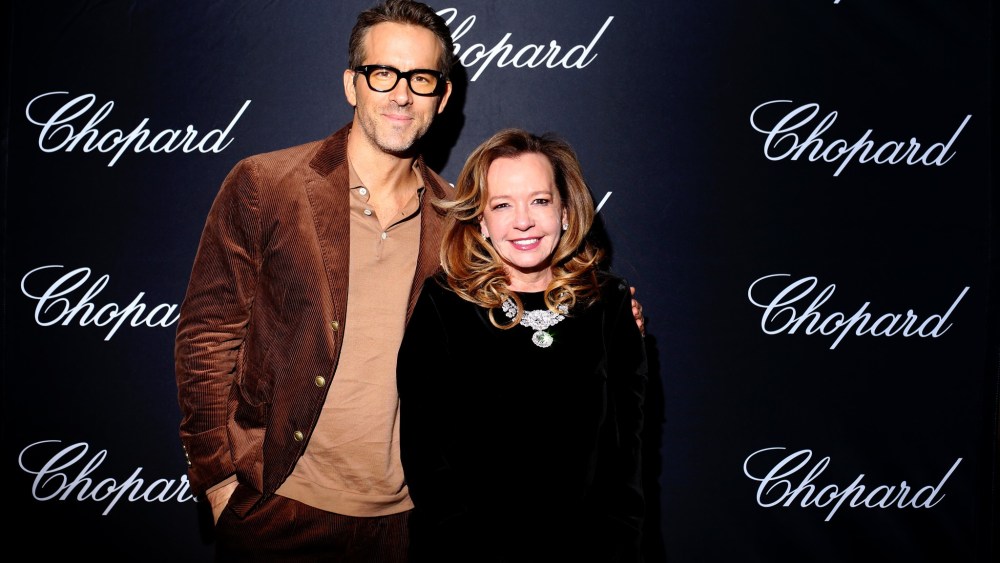 Ryan Reynolds and Caroline Scheufele