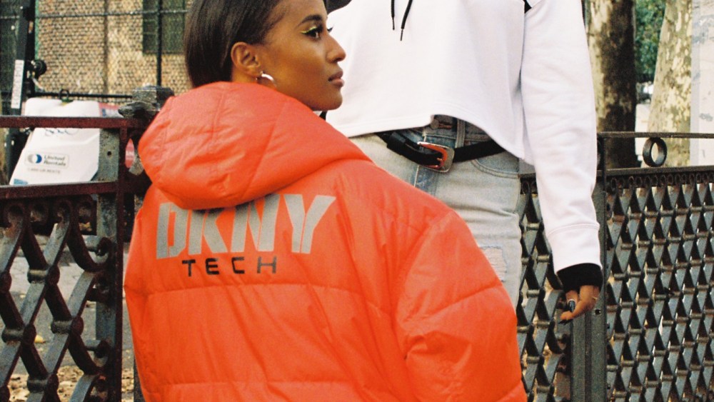 A look from DKNY Tech.