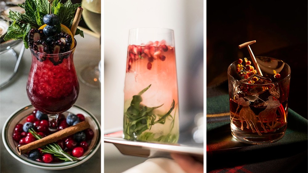 Holiday cocktails