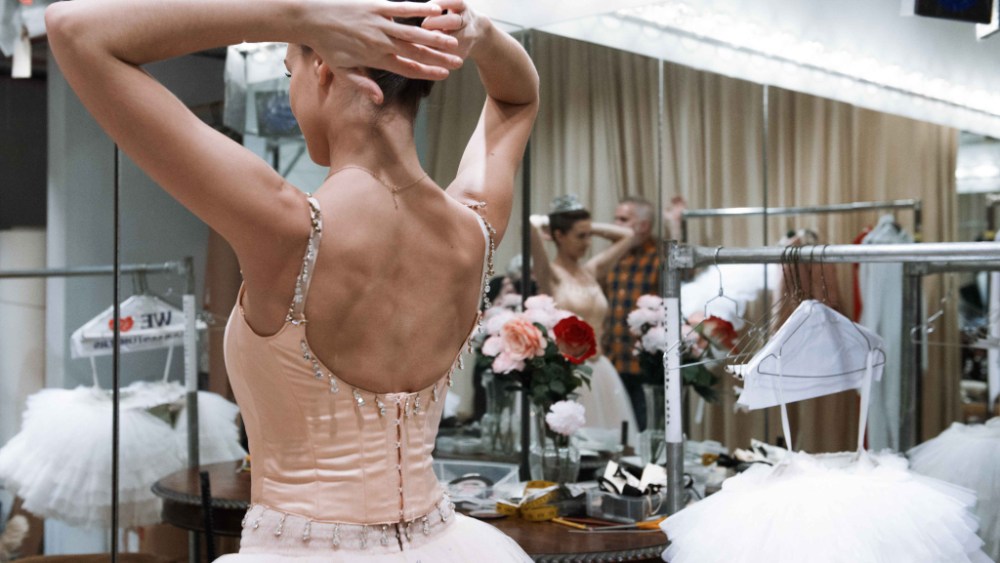 New York City Ballet's "The Nutcracker" includes two Sugarplum Fairy costumes, including this pink look from Act One.