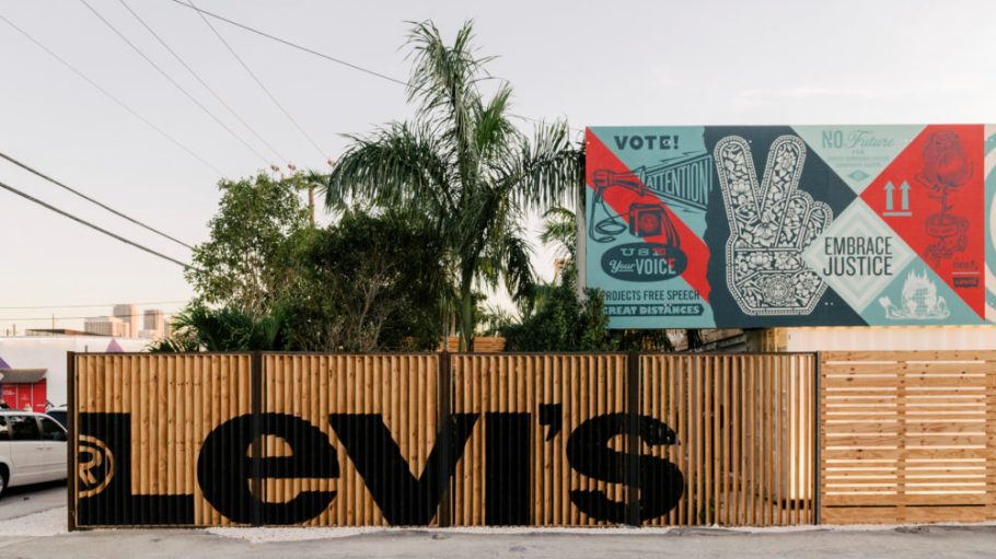 At Levi’s Haus Miami Art Basel popup, visitors can customize denim from the Premium Red Tab, Authorized Vintage and Made & Crafted lines.