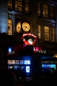 The window display at Macy's New York.