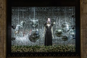 The window display at El Palacio de Hierro in Mexico.
