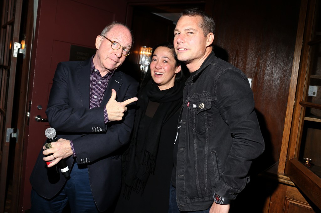 Jerry Saltz, Amanda Fairey, Shepard Fairey