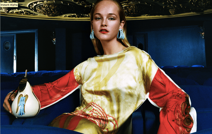 A look from the Lanvin 130th Anniversary capsule.
