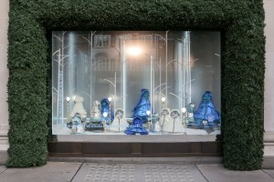 The window display at Selfridges.