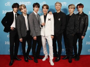 BTS - V, J-Hope, RM, Jin, Jimin, Jungkook, and SugaVariety Hitmakers Brunch, Arrivals, Los Angeles, USA - 07 Dec 2019