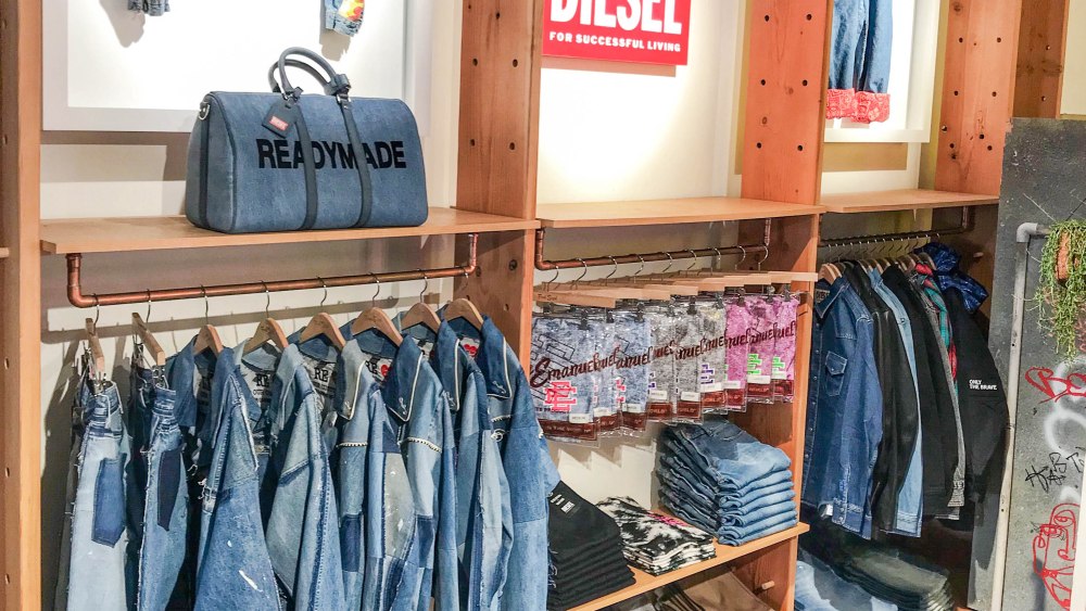 Part of Diesel's new area inside Fred Segal's L.A. flagship.