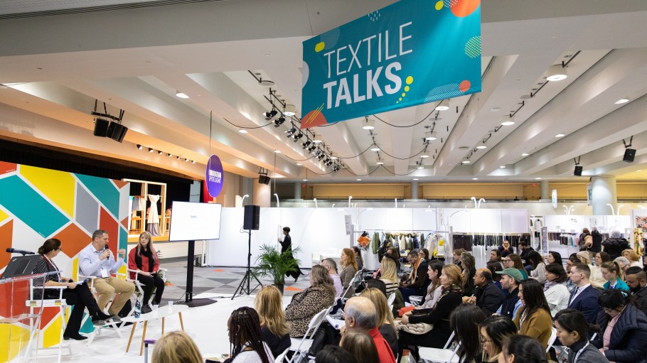 Textile Talks at Texworld USA, January 2020.