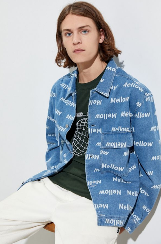 Make Blue Monday less sad (but more blue) with quirky denim featuring inspirational quotes, positive messages and bright colors.