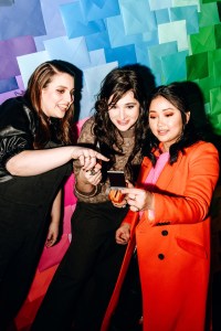 Beanie Feldstein, Hari Nef, and Lana Condor