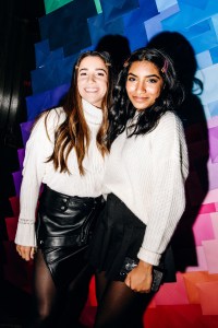 Aly Raisman and Keiana Cave