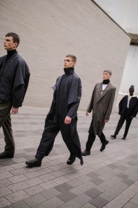Backstage at Chalayan Men's Fall 2020