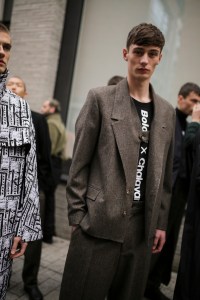 Backstage at Chalayan Men's Fall 2020
