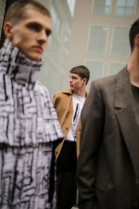 Backstage at Chalayan Men's Fall 2020