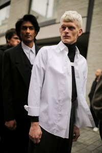 Backstage at Chalayan Men's Fall 2020