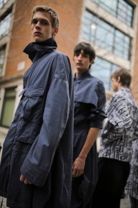 Backstage at Chalayan Men's Fall 2020