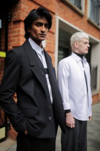 Backstage at Chalayan Men's Fall 2020