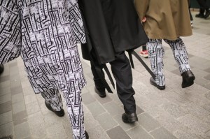 Backstage at Chalayan Men's Fall 2020