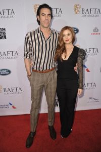 Sacha Baron Cohen and Isla Fisher