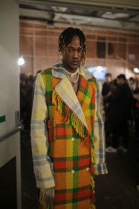 Backstage at Bethany Williams LFW Men's Fall 2020