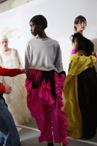 Dries Van Noten in spectacular collaboration with Christian Lacroix, spring 2020.