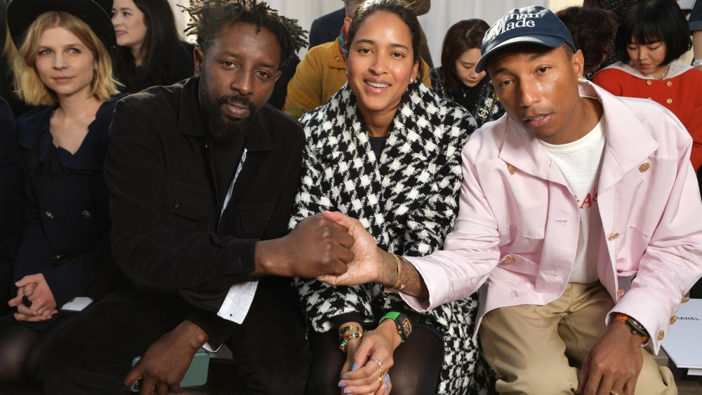 Ladj Ly, Helen Lasichanh and Pharrell Williams