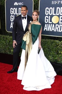 Alex Rodriguez and Jennifer Lopez, Golden Globes 2020