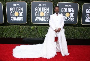 Billy Porter in Alex Vinash, Golden Globes 2020