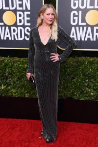Christina Applegate in Pamella Roland, Golden Globes 2020