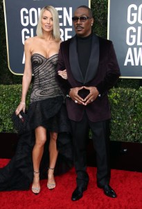 Eddie Murphy and Paige Butcher, Golden Globes 2020