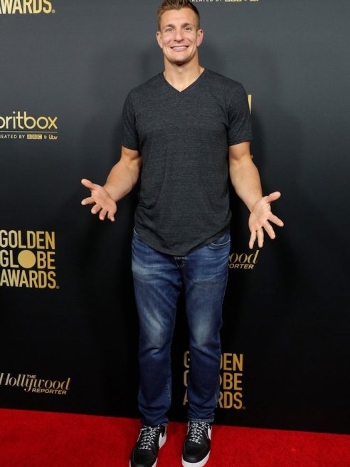 Heritage denim brand Wrangler will partner with New England Patriots star Rob Gronkowski and other athletes for Super Bowl-themed events.