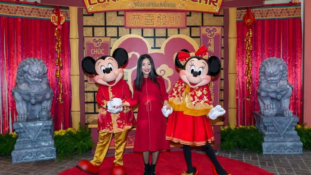 Mickey Mouse and Minnie Get Guo Pei Costumes for the Lunar New Year