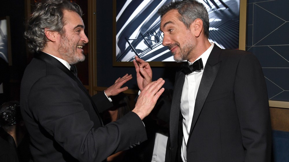 Joaquin Phoenix and Todd Phillips