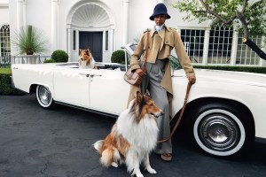 For spring, the Michael Kors Collection ad campaign was photographed by Inez van Lamsweerde and Vinoodh Matadin. Shot on the grounds of a Beverly Hills estate, the campaign features models Ugbad Abdi and Rianne Van Rompaey. “My spring collection is a celebration of the best of American style,” said Michael Kors. “The Collection campaign focuses on a mix of ease and glamour that is inherently American, and the layers of sophistication, irreverence and romance found in the images complement that juxtaposition.” Crisply tailored separates and soft romantic dresses are featured. The global campaign breaks this month, with print ads running in spring issues worldwide. The images will also appear in digital outlets, as well as social media platforms and traditional outdoor media placement. — Lisa Lockwood