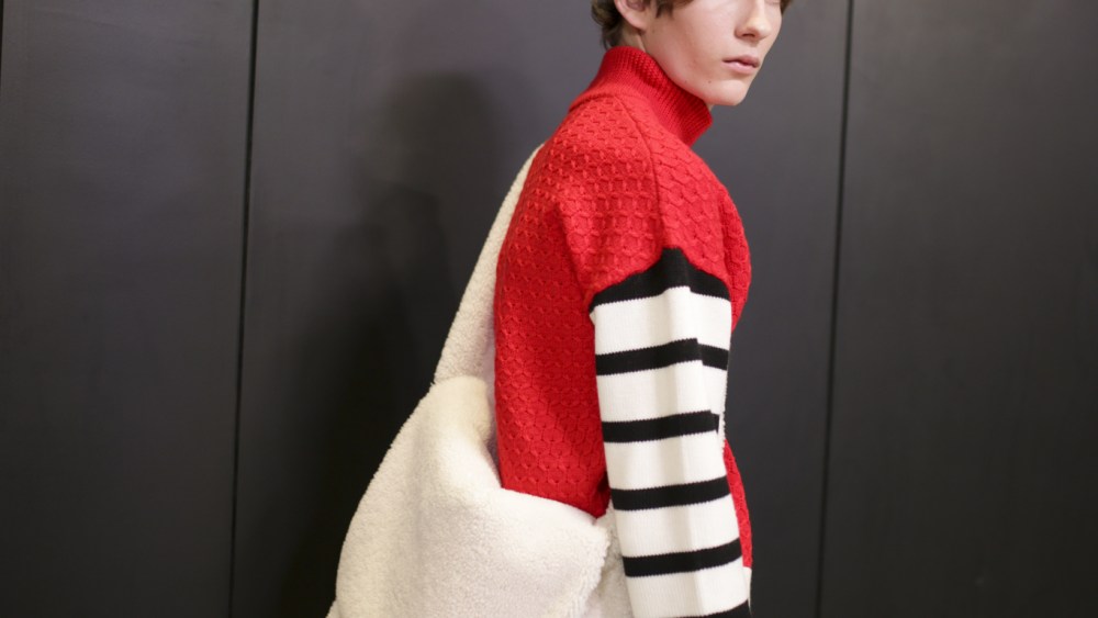 Backstage at Neil Barrett Men's Fall 2020