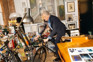 Paul Smith at his studio in London.